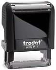 Trodat Printy 4911 Stamp. Order today with same day shipping. No sales tax ever.