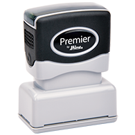 The Shiny Premier 105 is the perfect size for your stamp needs, from address stamps to bank endorsement stamps. Free same day shipping. Excellent customer service. No sales tax - ever.