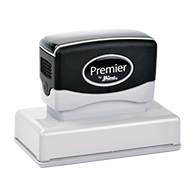 The Shiny Premier 245 Stamp is the perfect size for your larger sized stamp needs. Free same day shipping. Excellent customer service. No sales tax - ever.