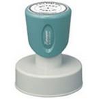 The Xstamper N52 is our largest round Xstamper, holding up to 8 lines of text and is 2" in diameter. No sales tax ever.