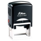 Shiny self-inking stamps made daily online. Select from 8 bright colors for the built-in removable ink pad that will last for several thousand impressions. 100% Guaranteed. Excellent customer service. No sales tax - ever!