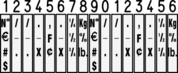 image of Shiny 6416 heavy duty stamp impression