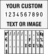 Trodat 5546PL Number Stamp with Text
