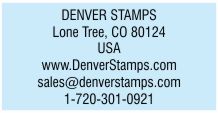 X-Large Address Stamp