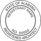 Alabama Registered Architect Seals