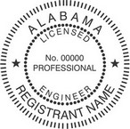 Alabama Professional Engineer Seals