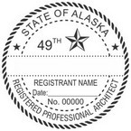 Alaska Registered Professional Architect Seals