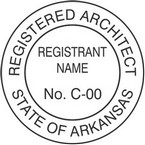 Arkansas Registered Architect Seals