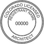 Colorado Licensed Architect Seals