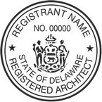 Delaware Registered Architect Seals