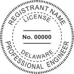 Delaware Professional Engineer Seals