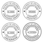 Dist. of Columbia Professional Seals