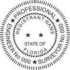Florida Professional Engineer and Surveyor Seals