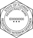 Florida Registered Interior Designer Seals