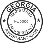 Georgia Registered Land Surveyor Seals