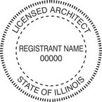 Illinois Licensed Architect Seals