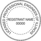 Illinois Licensed Professional Engineer Seals