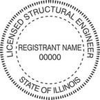 Illinois Licensed Structural Engineer Seals