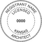Kansas Licensed Architect Seals
