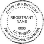 Kentucky Licensed Professional Engineer Seals