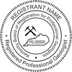 Kentucky Registered Professional Geologist Seals