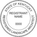 Kentucky Registered Landscape Architect Seals