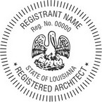 Louisiana Registered Architect Seals