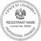 Louisiana Professional Engineer Seals