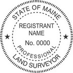 Maine Professional Land Surveyor Seals