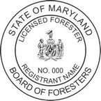 Maryland Licensed Forester Seals