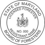 Maryland Licensed Forester Seals
