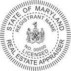Maryland Licensed Real Estate Appraiser Seals
