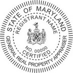Maryland Certified Real Property Appraiser Seals