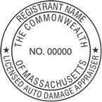 Massachusetts Licensed Auto Damage Appraiser Seals