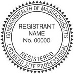 Massachusetts Licensed Site Professional Seals