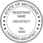 Michigan Licensed Architect Seals