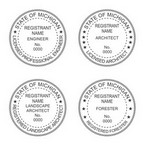 Michigan Professional Seals