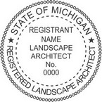 Michigan Licensed Landscape Architect Seals