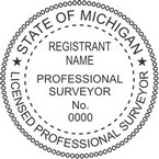 Michigan Licensed Professional Surveyor Seals