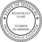 Missouri Professional Engineer Seals