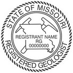 Missouri Registered Geologist Seals