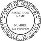 Missouri Landscape Architect Seals