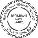 Nebraska Professional Landscape Architect Seals