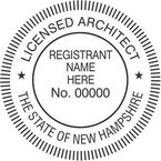 New Hampshire Licensed Architect Seals