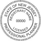 New Jersey Licensed Professional Planner Seals