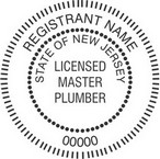 New Jersey Licensed Master Plumber Seals