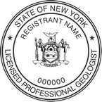 New York Licensed Professional Geologist Seals