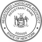 New York Registered Landscape Architect Seals