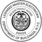 New York Licensed Master Electrician Seals