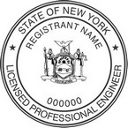 New York Licensed Professional Engineer Seals